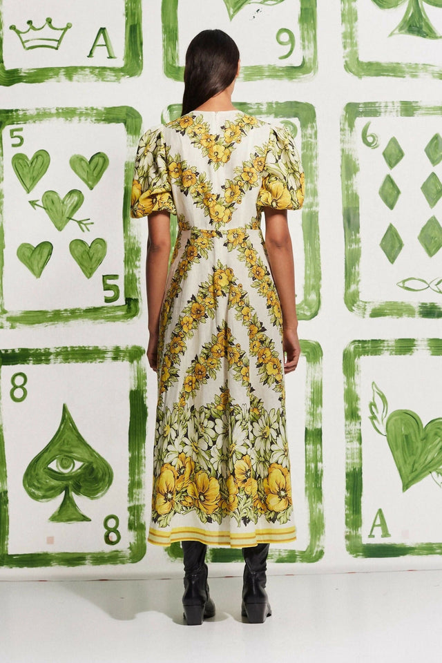 Alemais Gisela Midi Dress Floral Size 8 and 10 - Dresses