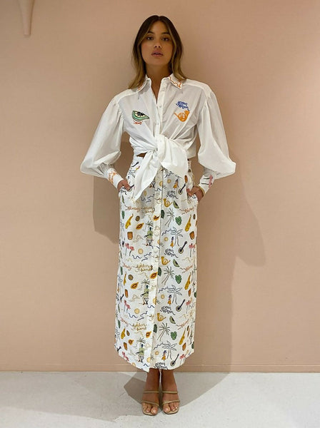 alemais golden hands dress SO excited to share my collaboration with @alemais.official on GOLDEN HANDS Collection 4: Resort 22 . . . . This collaboration is my love for pattern and colour and a celebration