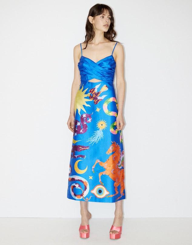 ALEMAIS - Alemais Guardian Midi Dress