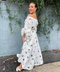 ALEMAIS - Alemais Hera Drawstring Top and Skirt in Ivory