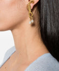 Alemais Hero Scorpion Shell Earrings - Gold - Earrings