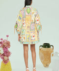 Alemais Holiday Go To Mini Dress Multi - 16 / Yellow - Dresses
