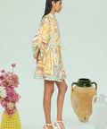 Alemais Holiday Go To Mini Dress Multi - 16 / Yellow - Dresses
