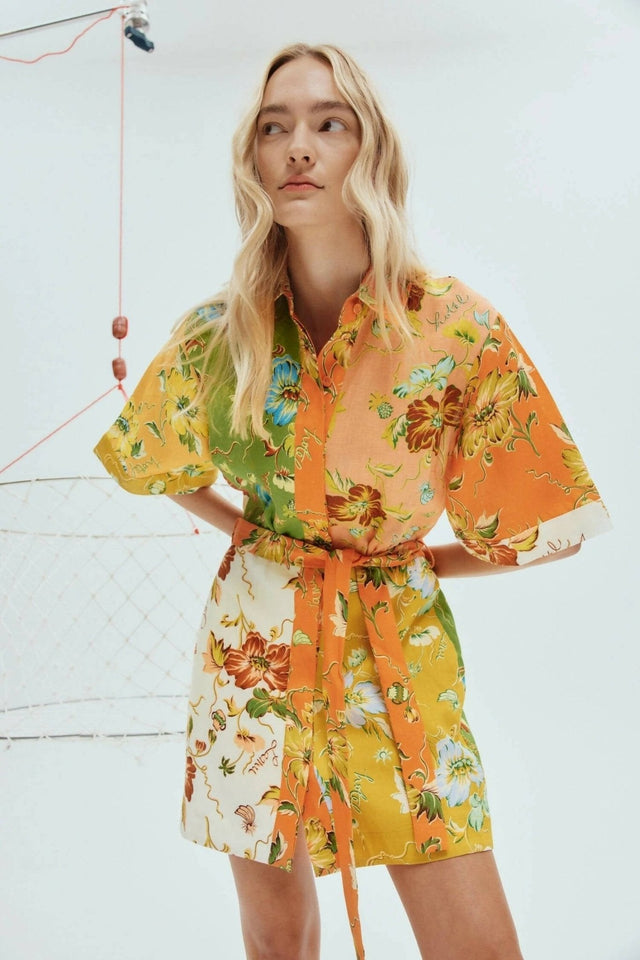 ALEMAIS - Alemais Hotel Lamu Spliced Mini Dress