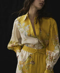 Alemais Ira Linen Shirt and Pant Set - 10 / Yellow - Outfit Sets