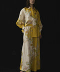 Alemais Ira Linen Shirt and Pant Set - 10 / Yellow - Outfit Sets