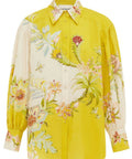 Alemais Ira Linen Shirt and Pant Set - 10 / Yellow - Outfit Sets
