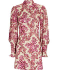 Alemais Isla Mini Dress Size 14 - 14 / Magenta - Dresses