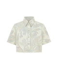 Alemais Ivy Cropped Shirt 16 - 16 / White - Tops