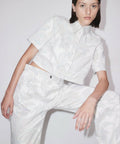 Alemais Ivy Cropped Shirt 16 - 16 / White - Tops