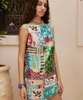 Alemais Jazz Embellished Mini Dress - 10 / Multi - Dresses
