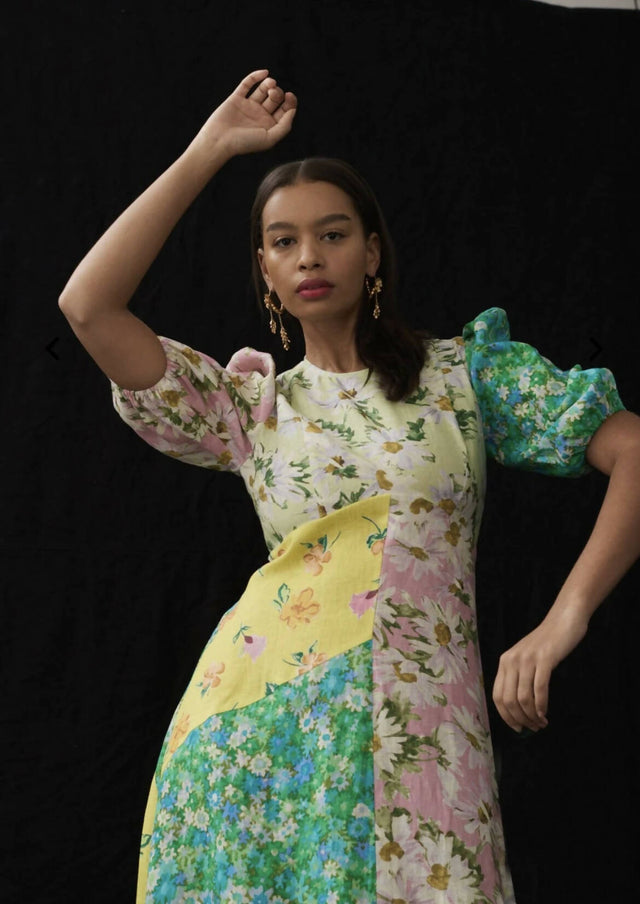 Alemais Kenzie Floral Midi Dress - 10 / Multi - Dresses