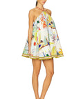 Alemais La Charrasca Mini Dress Print - Dresses