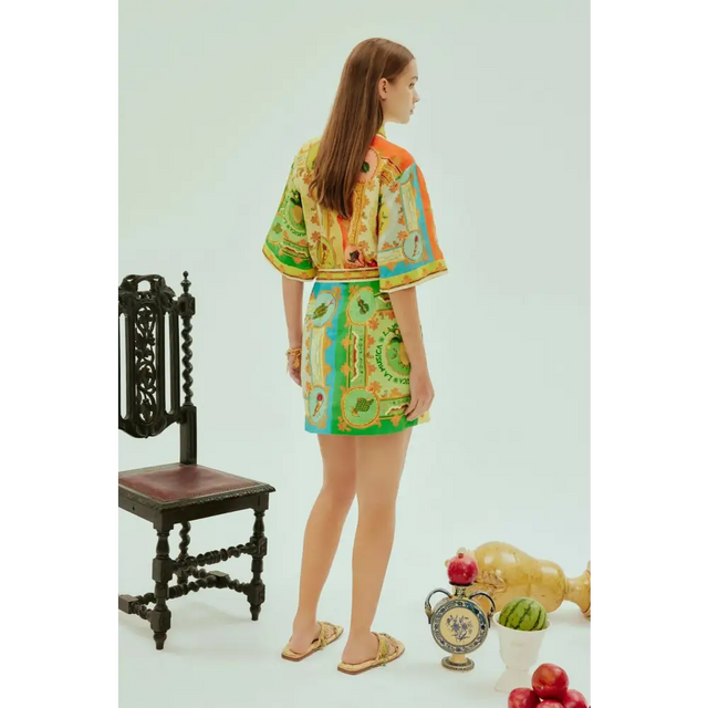 Alemais La Musica Mini Dress Multi - 10 / Print - Dresses