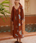Alémais Laurence Tie Front Shirtdress - 12 / Brown - Dresses