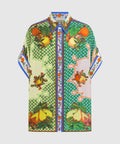 Alemais Lemonis Silk Shirt and Pant Set - Outfit Sets