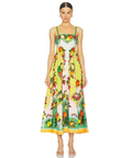 Alemais Lemonis Sundress In Multi Size AU 6 - 6 / Print - Dresses