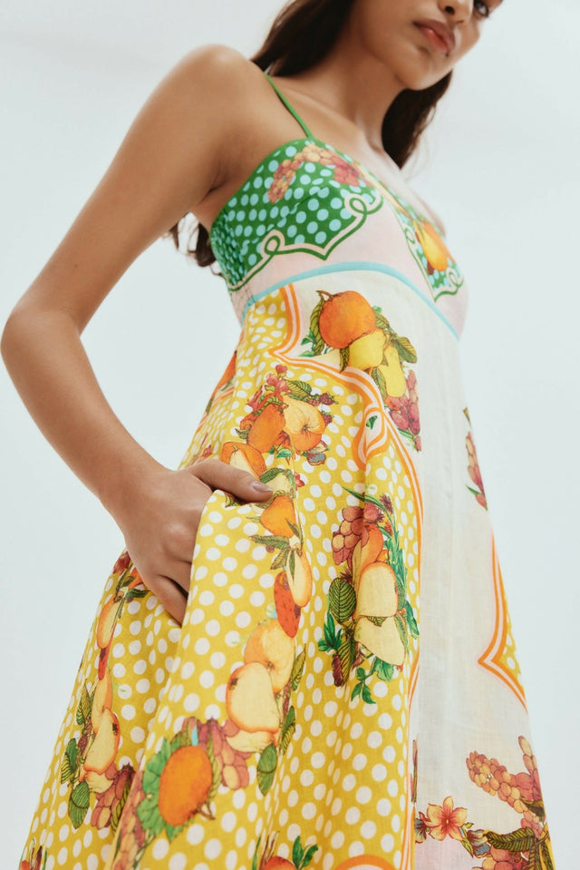 Alemais Lemonis Sundress Multicolour Size 10 - 10 / Multi - Dresses