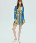 Alemais Linda Mini Dress Multi Floral Size 14 & 16 - Dresses