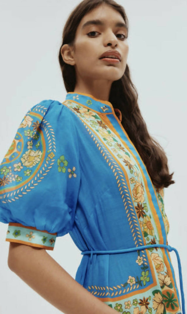 Alemais Linda Tiered Midi Dress - 8 / Multi - Dresses