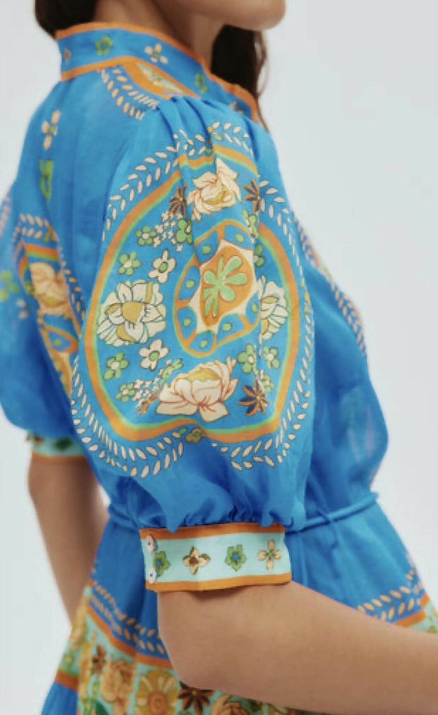 Alemais Linda Tiered Midi Dress - 8 / Multi - Dresses