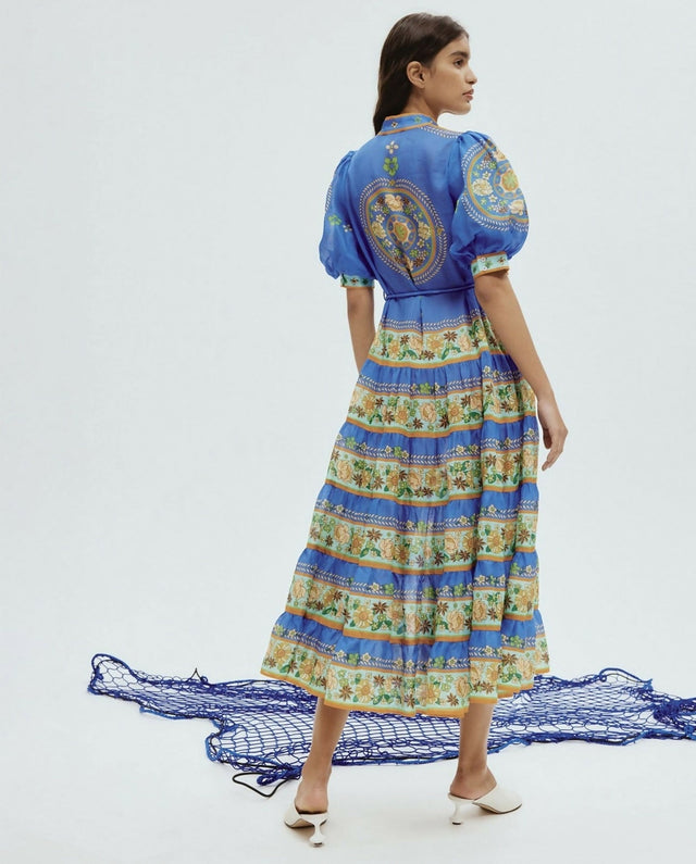 Alemais Linda Tiered Midi Dress - Dresses