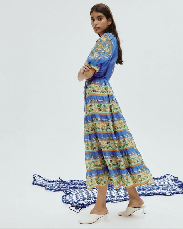 Alemais Linda Tiered Midi Dress - Dresses
