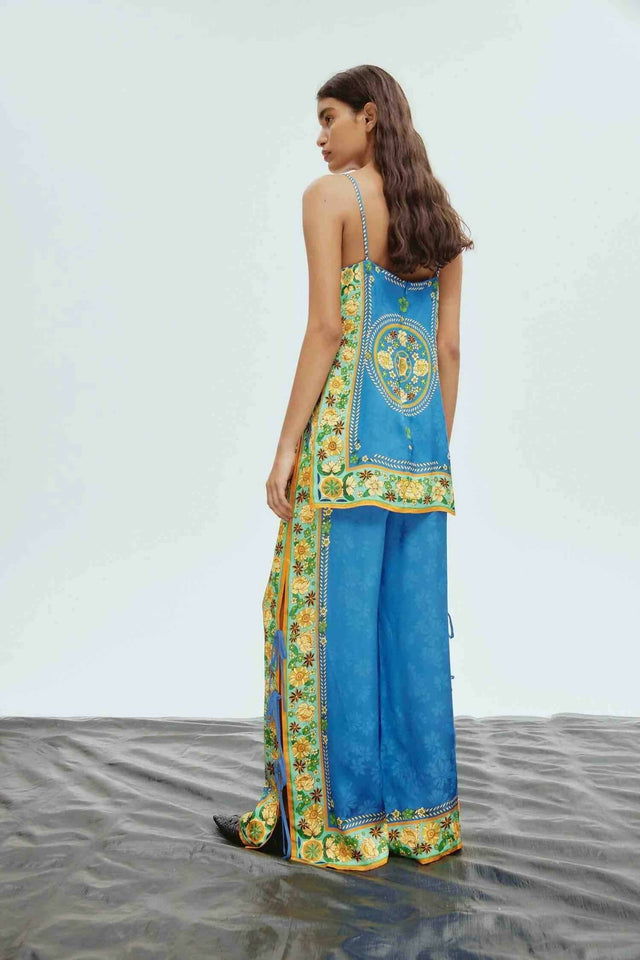 Alemais Linda Top and Pants Set Multi Floral Size 14 & 16 - Outfit Sets