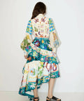 Alemais Lou Balloon Sleeve Shirt Multi Size 14 - 14 / Print - Outfit Sets