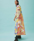 Alemais Luca Midi Shirt Dress Multi Size 16 - 16 / Multi - Dresses
