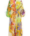 Alemais Luca Midi Shirt Dress Multi Size 16 - 16 / Multi - Dresses