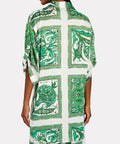 Alemais Lucille Lounge Shirt and Pants Silk Set Size 6 - 6 / Print - Outfit Sets