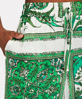 Alemais Lucille Lounge Shirt and Pants Silk Set Size 6 - 6 / Print - Outfit Sets