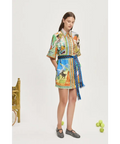 Alemais Lucky Pace Mini Dress Multi Size 10 & 14 - Dresses