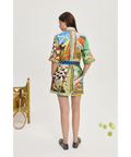 Alemais Lucky Pace Mini Dress Multi Size 10 & 14 - Dresses