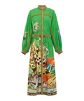 Alemais Lucky Pace Shirtdress Green Size 10 & Size 14 - Dresses