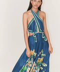 Curated Collection - Alemais Lyla Halter Midi Dress