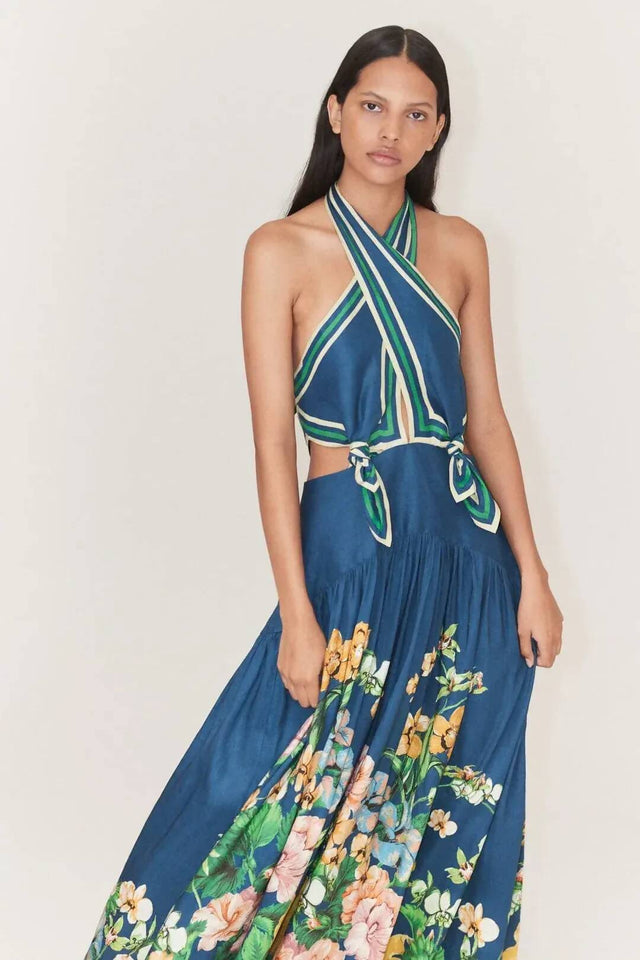Alemais Lyla Halter Midi Dress | Passion For Fashion Alemais Lyla Halter Midi Dress | Passion For Fashion