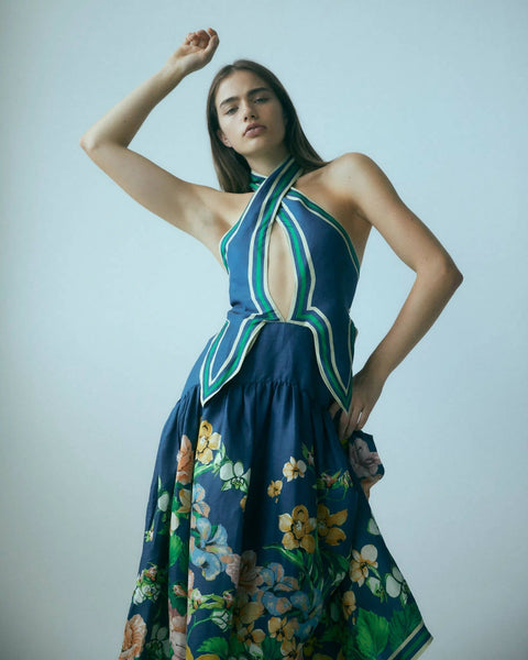 Alemais Lyla Halter Midi Dress | Passion For Fashion Alemais Lyla Halter Midi Dress | Passion For Fashion