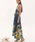 Curated Collection - Alemais Lyla Halter Midi Dress