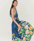 ALEMAIS - Alemais Lyla Halter Midi Dress