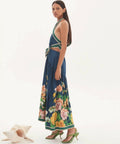 ALEMAIS - Alemais Lyla Halter Midi Dress