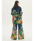 Alemais Lyla Linen Shirt and Pants Set - 16 / Floral - Outfit Sets