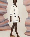 Alémais Marine Tunic - 16 / White - Dresses