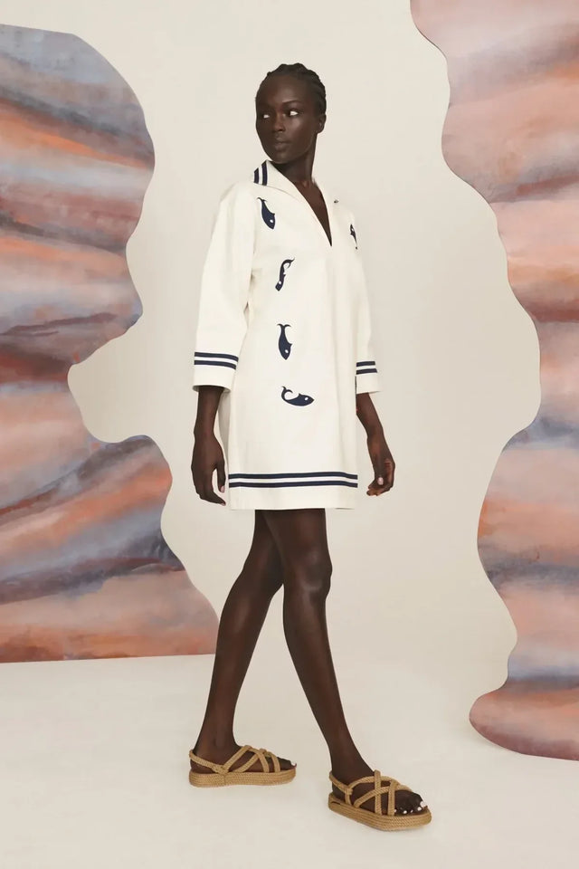 marine mini dress alemais Alémais Marine Tunic