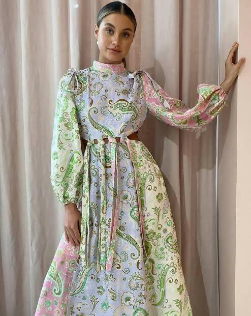 ALEMAIS - Alemais Marta Cut Out Midi Dress