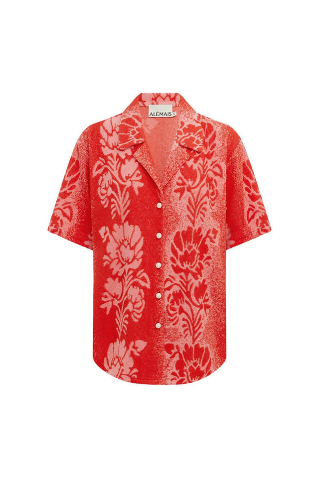 Alemais Martha Shirt and Skirt Set Red Size 12 - 12 / Red - Outfit Sets