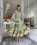 ALEMAIS - Alemais Matilde Pleat Shirtdress