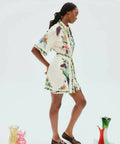 ALEMAIS - Alemais Meagan Linen Mini Dress White