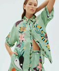 Alemais Meagan Linen Set Size 10 - 10 / Print - Outfit Sets
